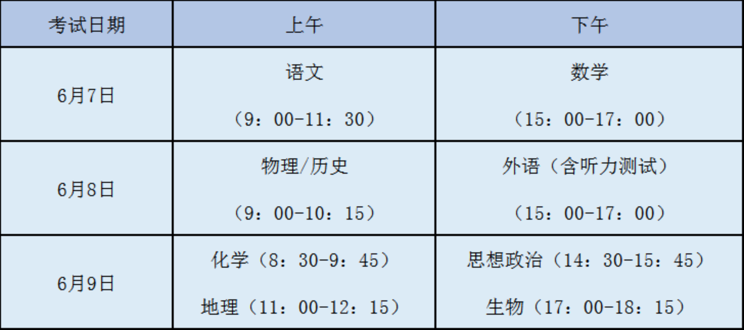 2023年高考时间科目表详解，备考策略与心态调整