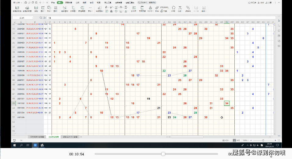 七乐彩基本走势图100期，探寻数字背后的规律与策略