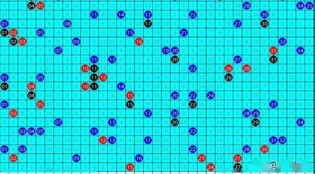 浙江大乐透走势图1，揭秘数字背后的奥秘与风采