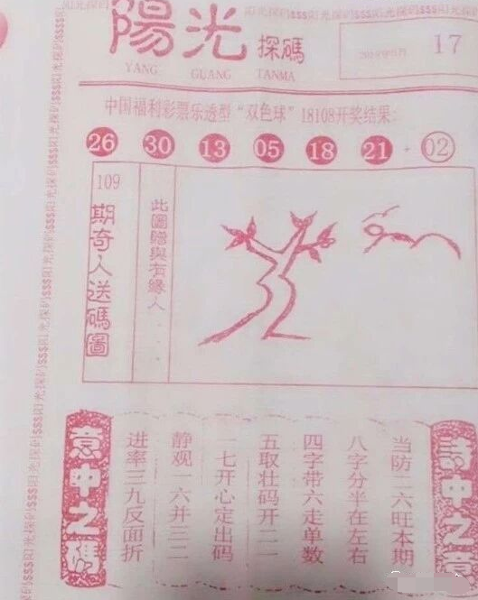 2019年双色球阳光探码图，揭秘数字背后的幸运密码
