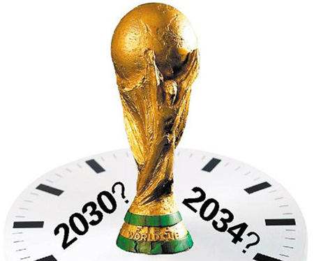 足球世界杯2034，未来之约的激情与梦想